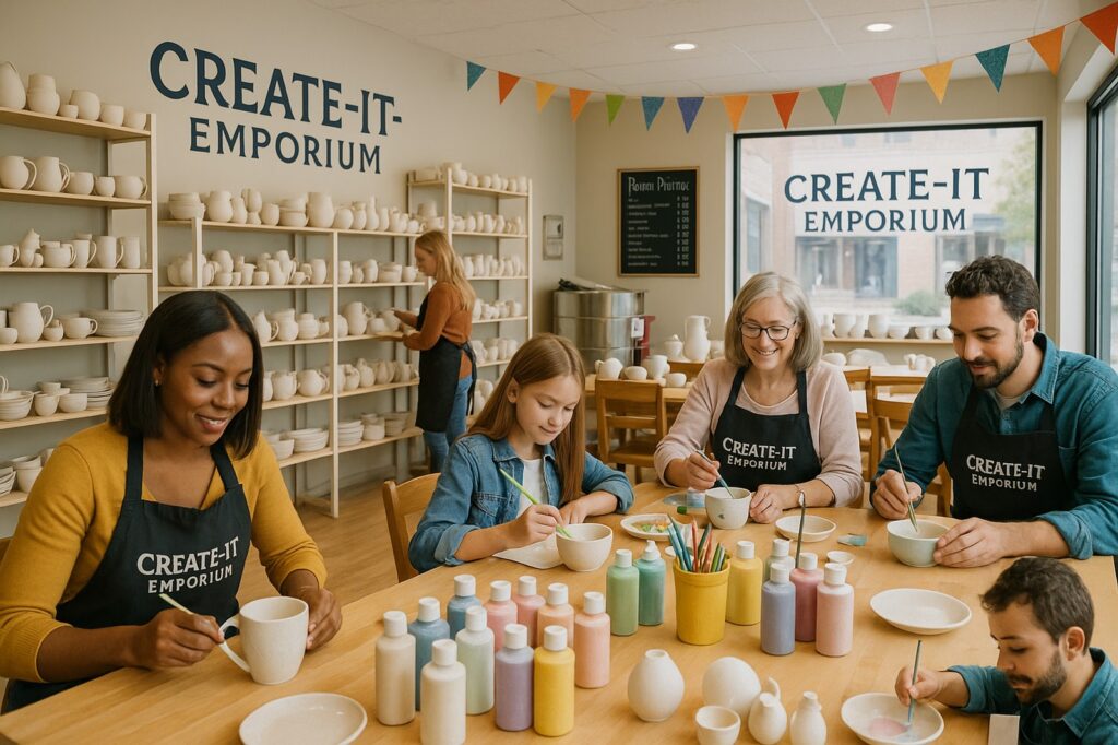 create it local art class in emporium studio | GPS: 49.156999, -122.506690