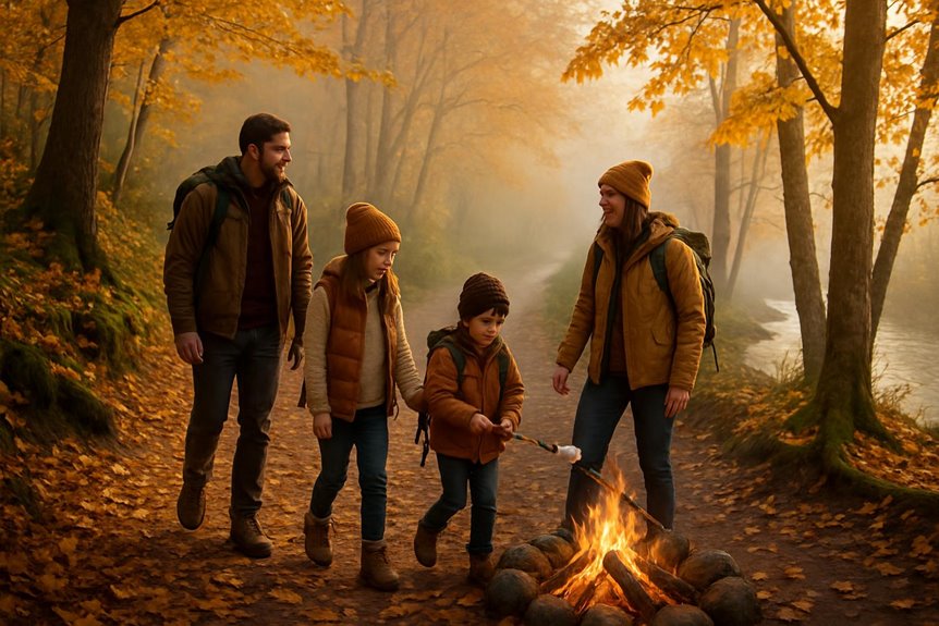 family friendly autumn nature trails