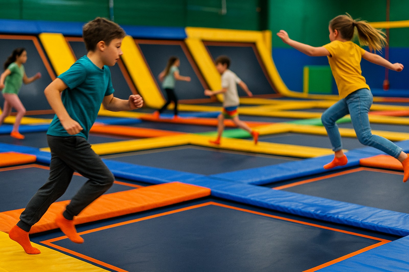 kids jumping on trampolines local fun and playtime What to Do in Langley on a Rainy day