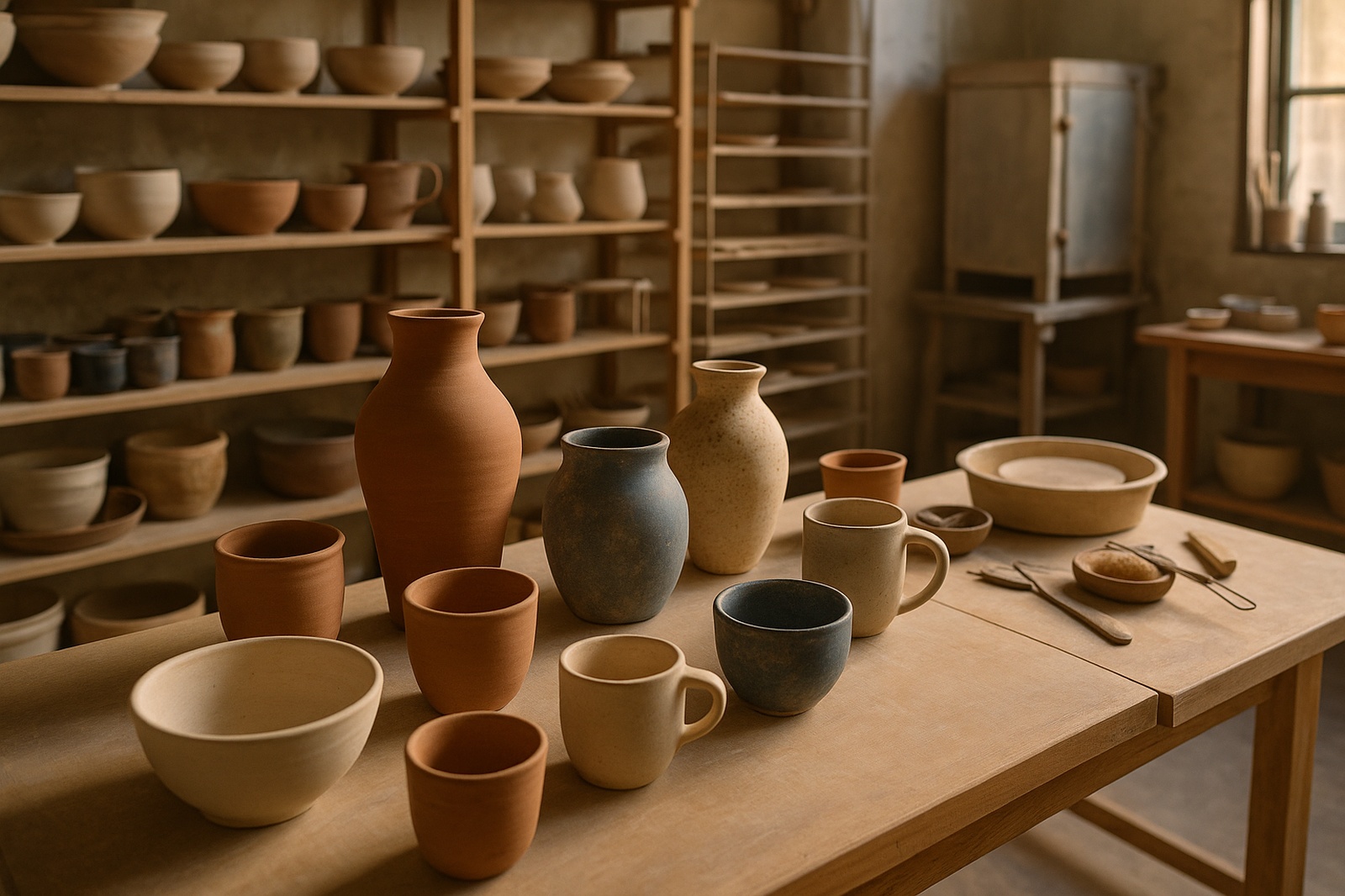 pottery and ceramics in langley studio setting Langley, BC Art Spots and Pottery Painting