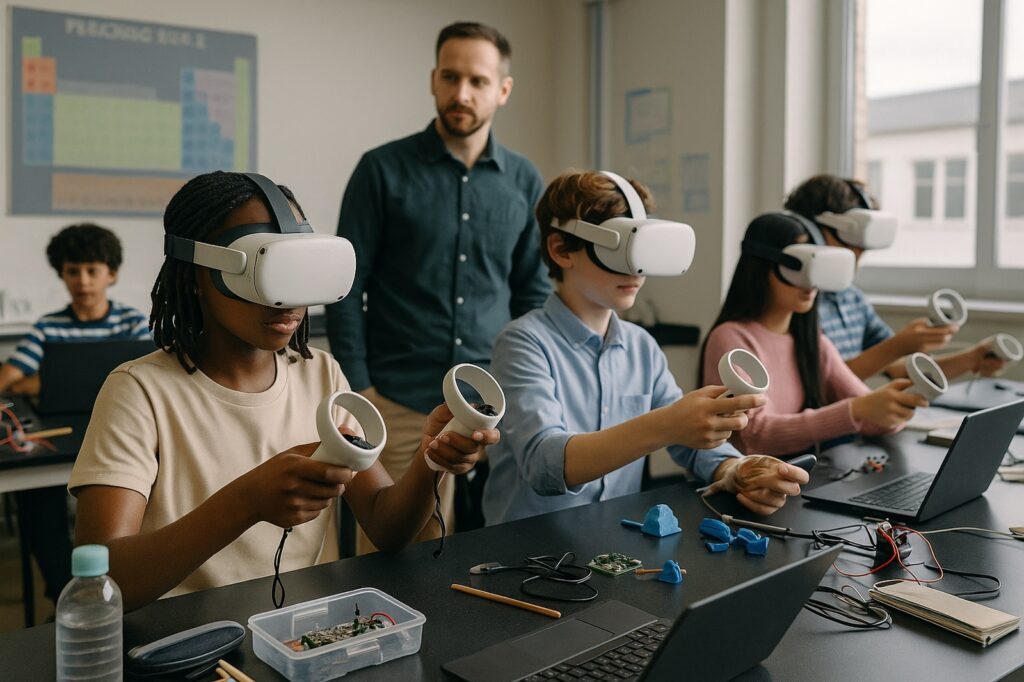 virtual reality classroom directory | GPS: 49.158112, -122.504991
