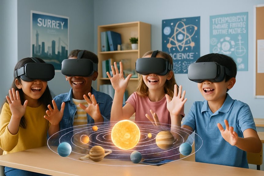 virtual reality enhances stem