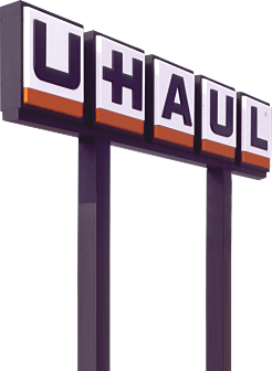 HeaderSign U-Box at U-Haul