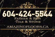 Tile Sign Father & Son Tile and Stone
