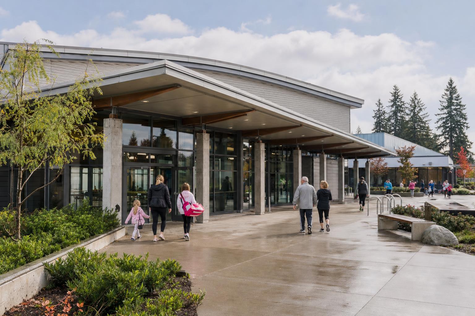 George Preston Recreation Centre in Langley.