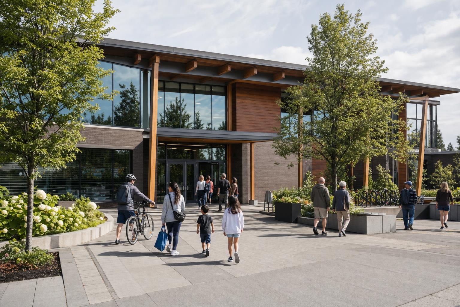 Timms Community Centre in Langley.