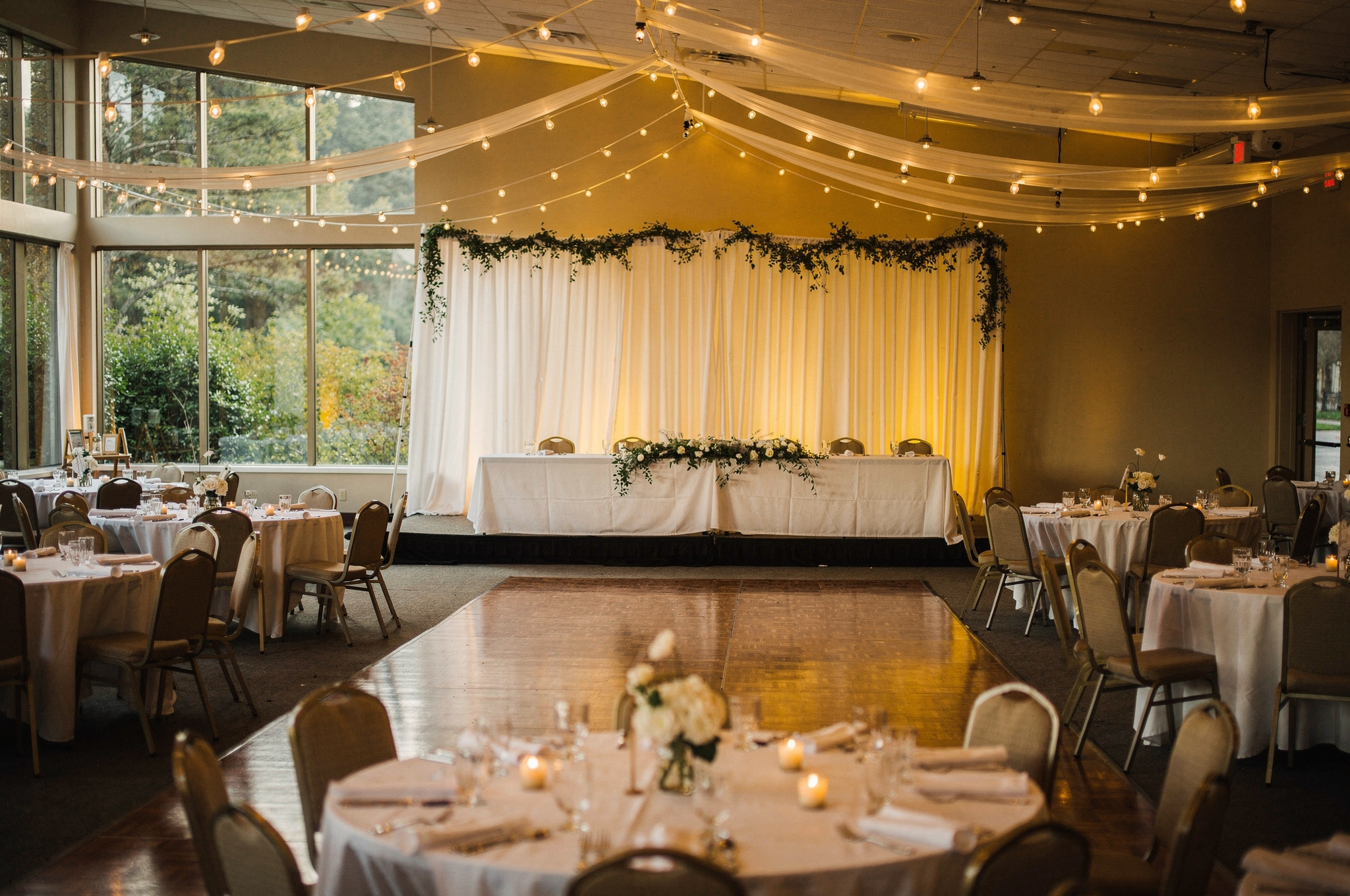 local wedding reception decorated hall langley bc | GPS: 49.171286, -122.484873
