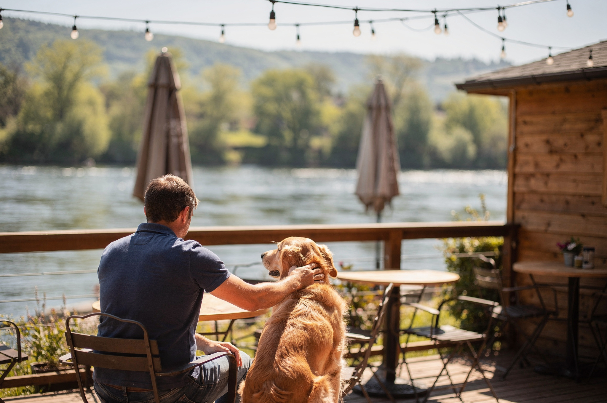 outdoor coffee shop man dog directory v2 Where to Eat With Your Dog in Langley BC outdoor coffee shop man dog directory | GPS: 49.101121, -122.594666