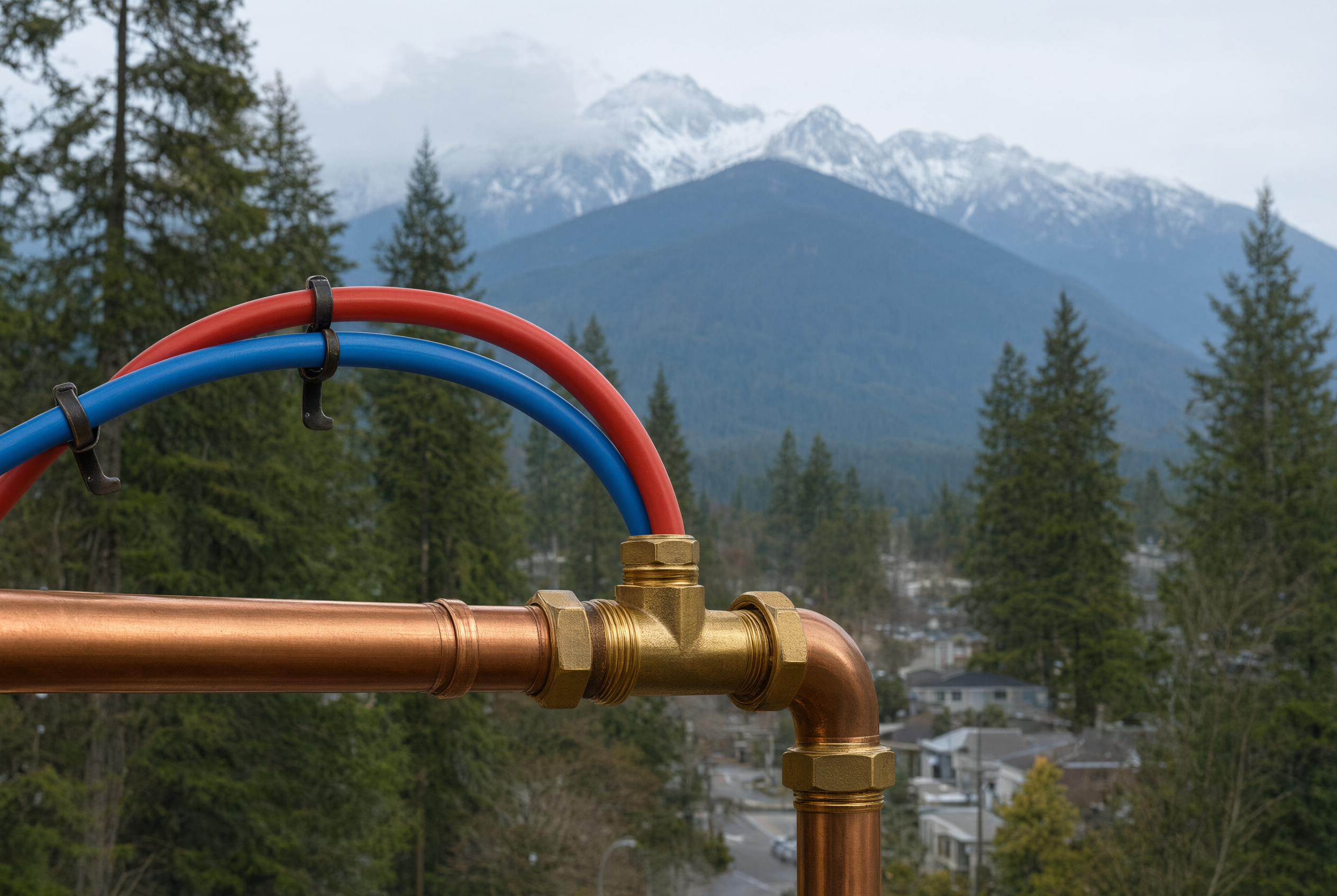 cat plumbing pipes Mountain Dog Plumbing
